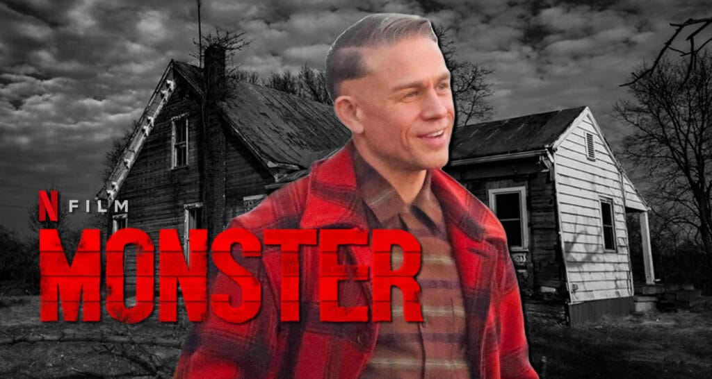 Charlie Hunnam a été vu portant son costume d’Ed Gein sur le plateau de la saison 3 de Monstres