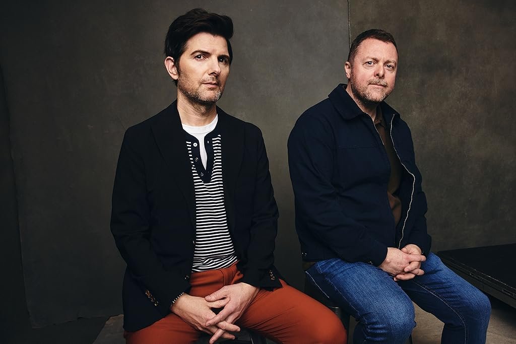 Adam Scott et Damian McCarthy lors d'un événement pour Hokum (2026)