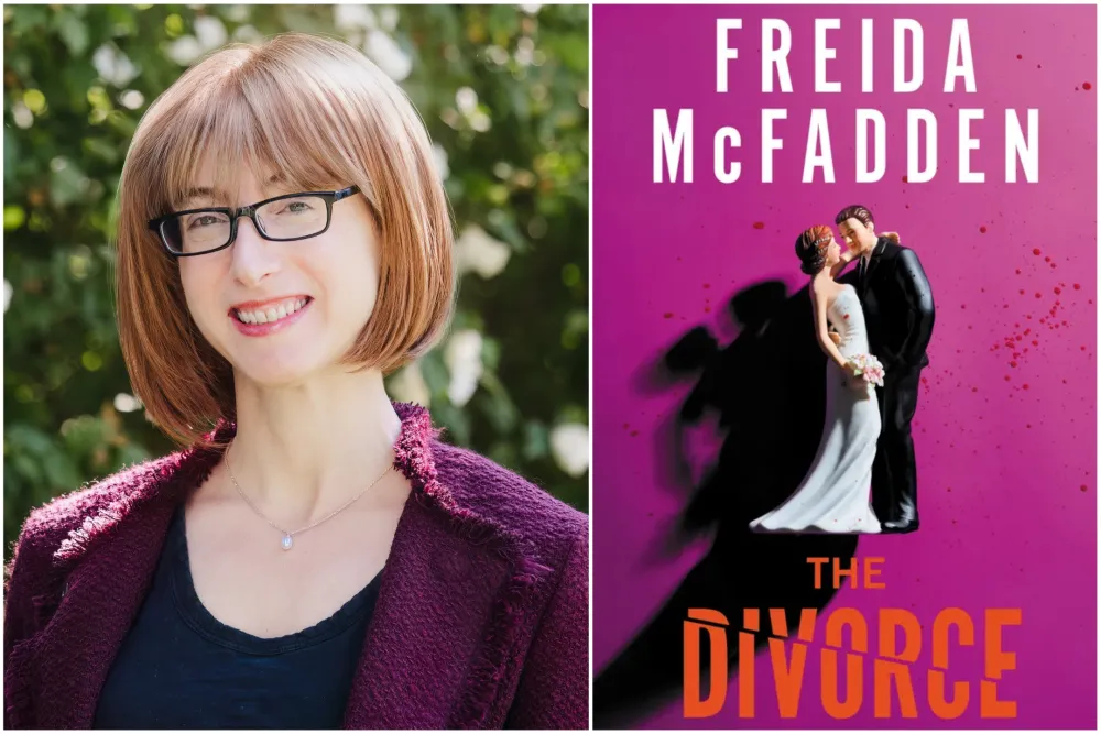 Freida McFadden et son nouveau livre 'The Divorce'