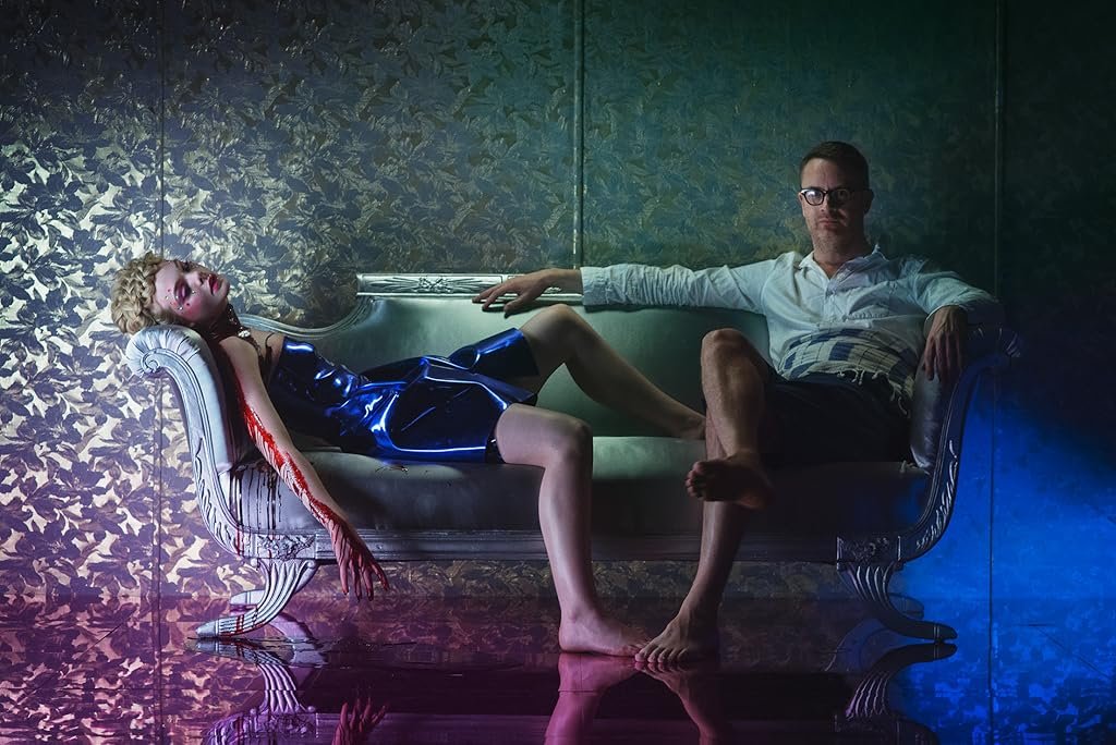 Nicolas Winding Refn et Elle Fanning sur le tournage du film The Neon Demon (2016) de retour avec un nouveau Maniac Cop