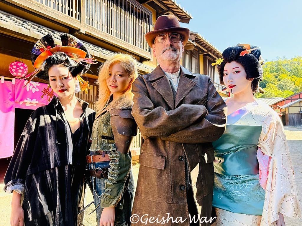 Robert Rhine, Natsumi Tadano, Yoshika Nishi Dans Geisha War