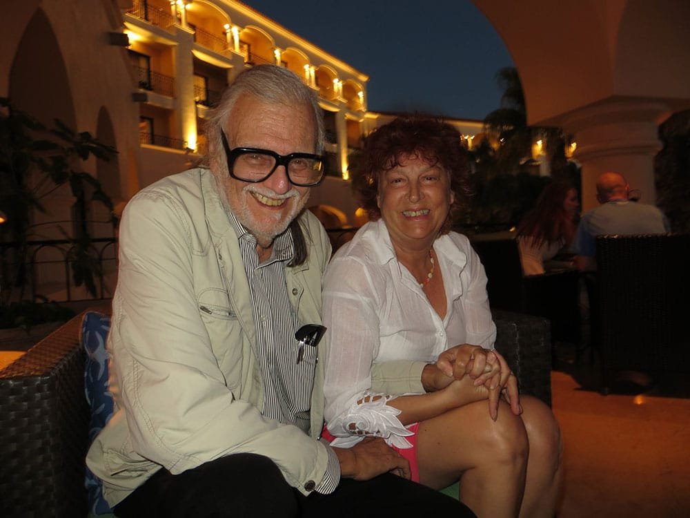 Suzanne Desrocher-Romero et Georges A Romero 
