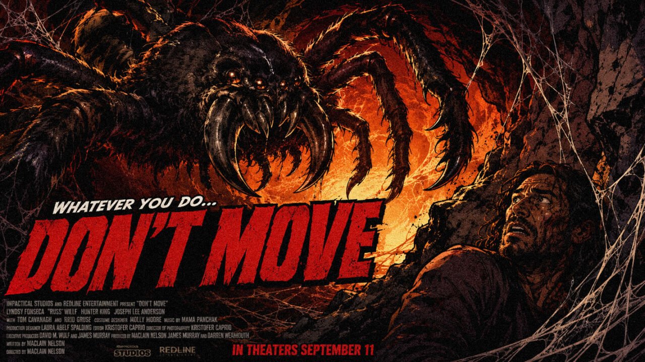 "Don’t Move" : Une araignée préhistorique transforme une retraite spirituelle en cauchemar