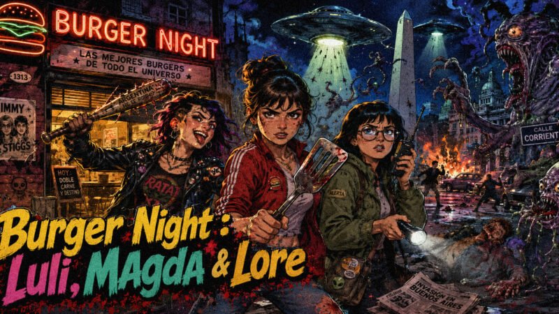 “Burger Night : Luli, Magda & Lore” : Le spin-off Argentin de “Jimmy et Stiggs” dévoile son trio d’héroïnes