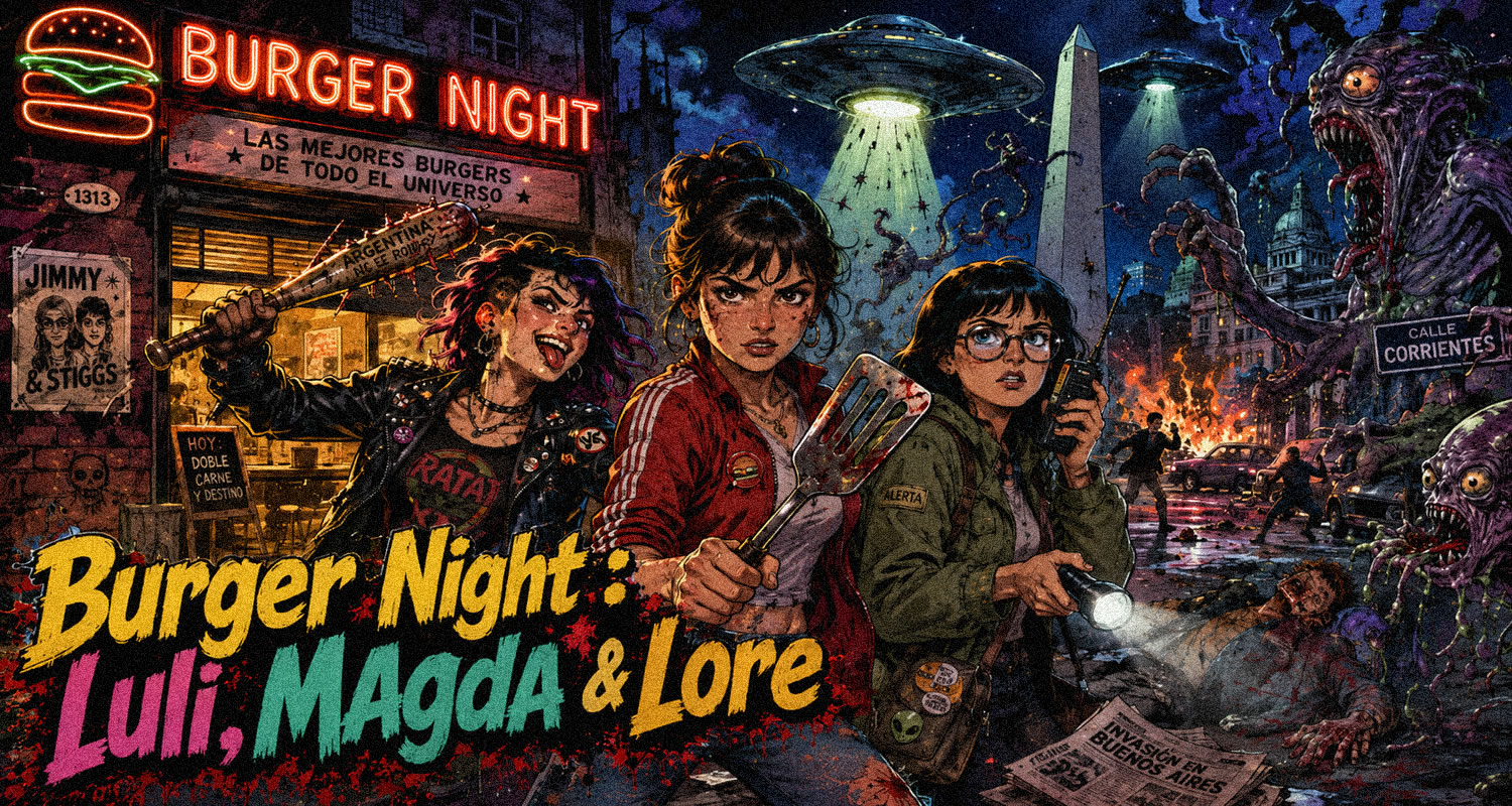 “Burger Night : Luli, Magda & Lore” : Le spin-off Argentin de “Jimmy et Stiggs” dévoile son trio d’héroïnes