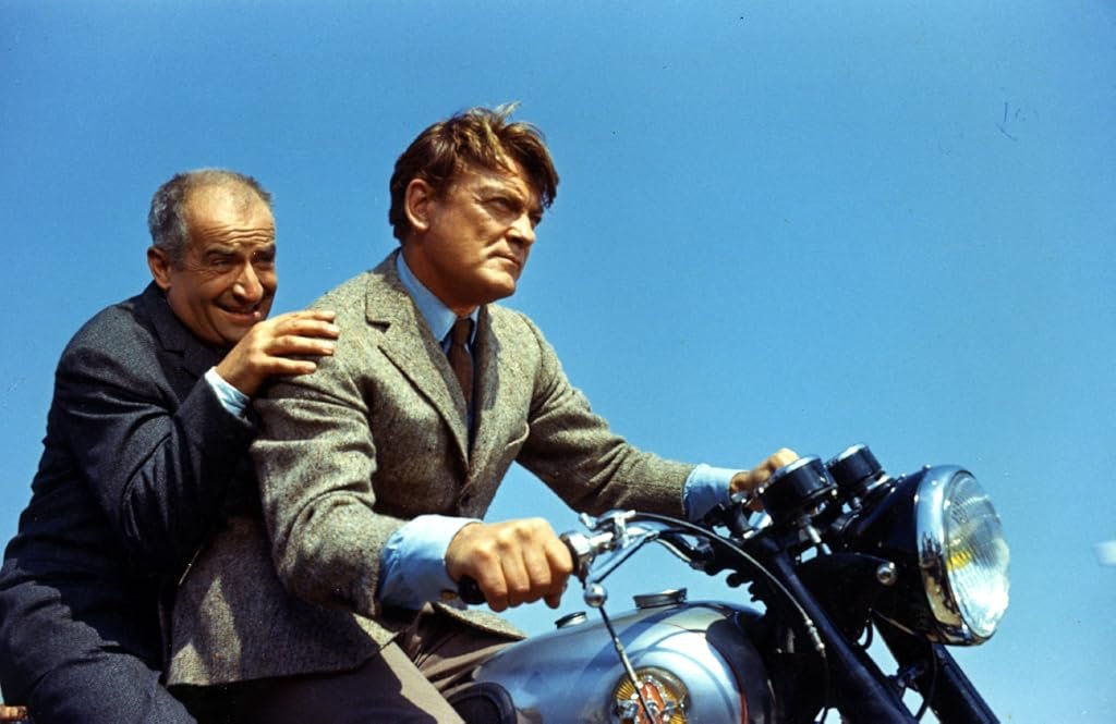 Louis de Funès & Jean Marais dans Fantômas (1964)