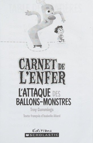Couverture de L’attaque des Ballons-Monstres