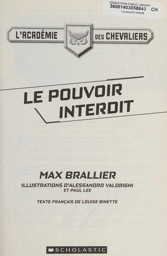 Couverture de Pouvoir Interdit