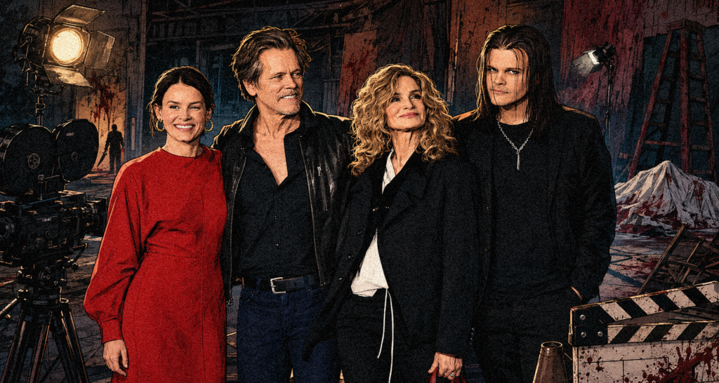 "Family Movie" : Kevin Bacon et Kyra Sedgwick réunissent leur famille dans un slasher attendu en 2027