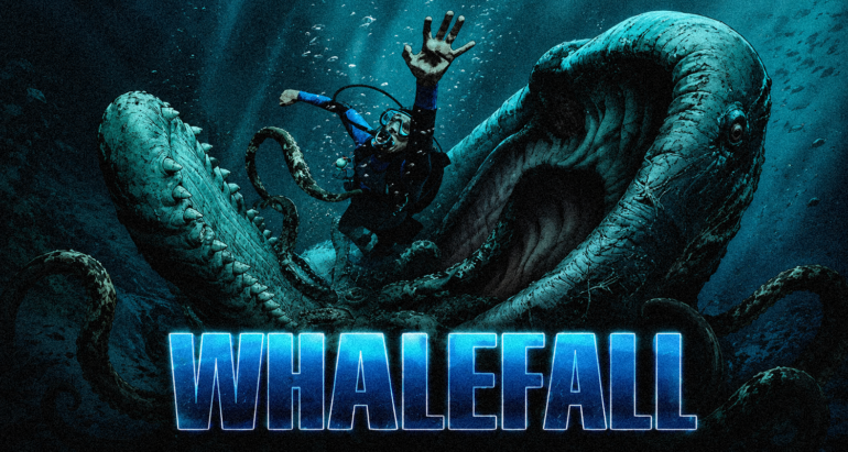 "Whalefall" : la bande-annonce du film d’horreur avec Austin Abrams dévoile un cauchemar au cœur d’une baleine