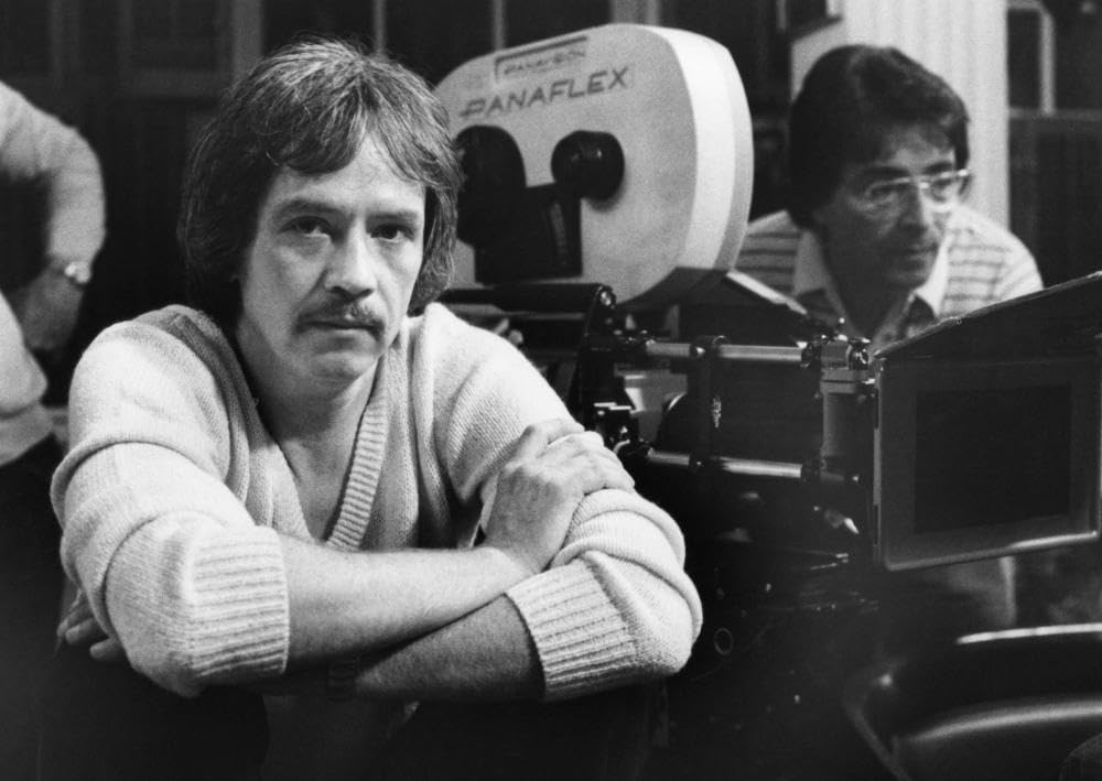 John Carpenter sur le tournage du film The Thing (1982)