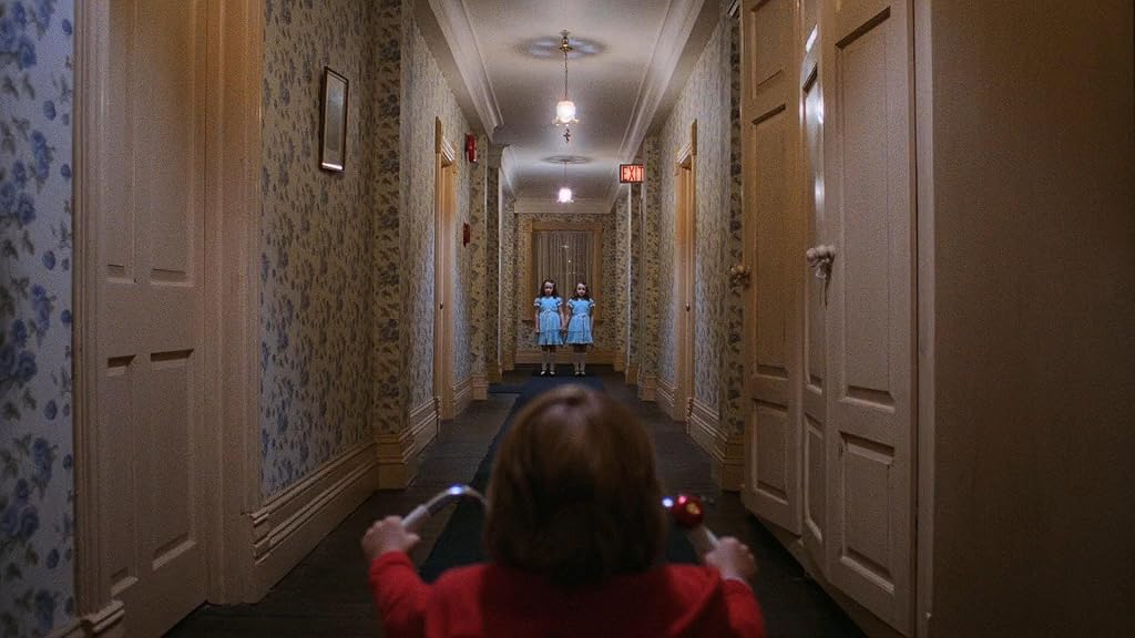 Lisa Burns, Louise Burns et Danny Lloyd dans Shining (1980)