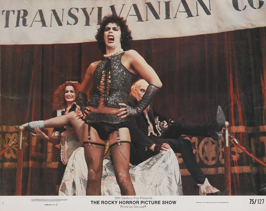 Tim Curry, Magenta, Richard O'Brien, Patricia Quinn et Riff Raff dans The Rocky Horror Picture Show (1975)