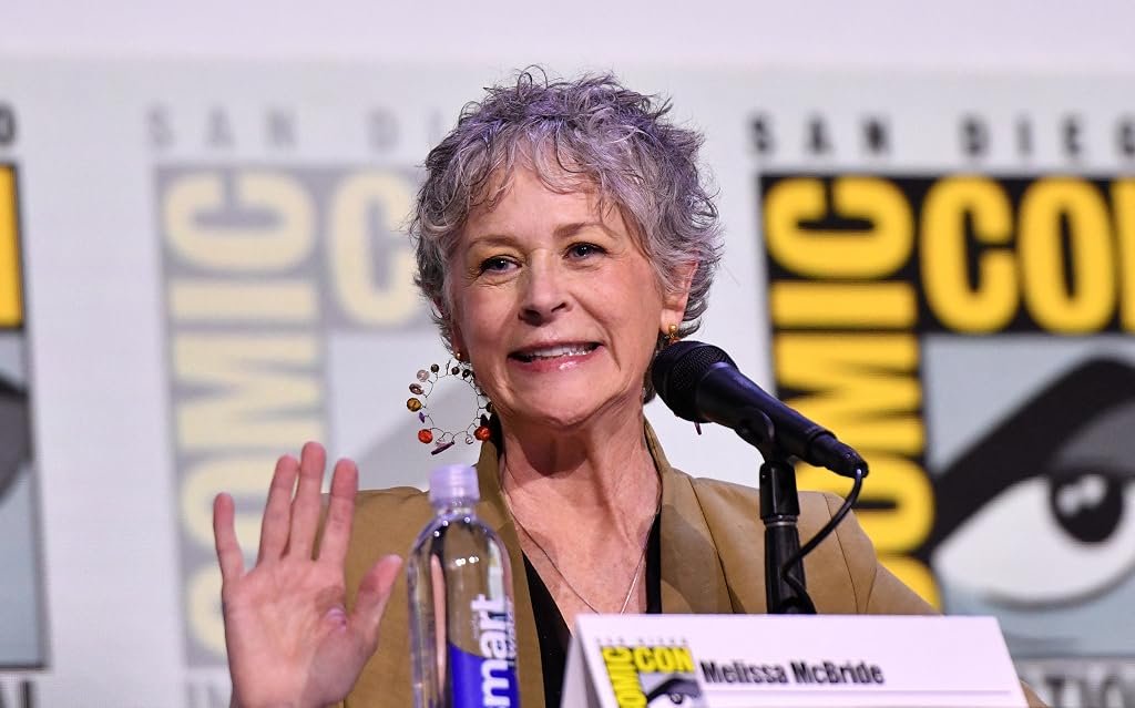 Melissa McBride lors d'un événement pour The Walking Dead : Daryl Dixon (2023)