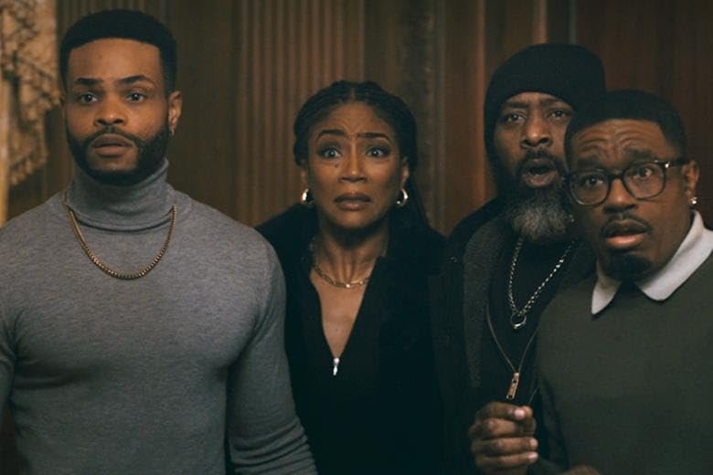 Karlous Miller, Tiffany Haddish, Lil Rel Howery et Andrew Bachelor dans Haunted Heist (2025)