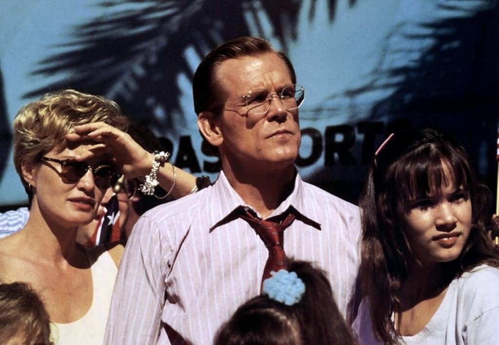 Juliette Lewis, Nick Nolte et Jessica Lange dans Les Nerfs à vif (1991)
