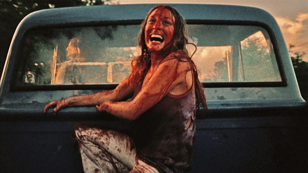 Marilyn Burns dans Massacre à la tronçonneuse (1974)