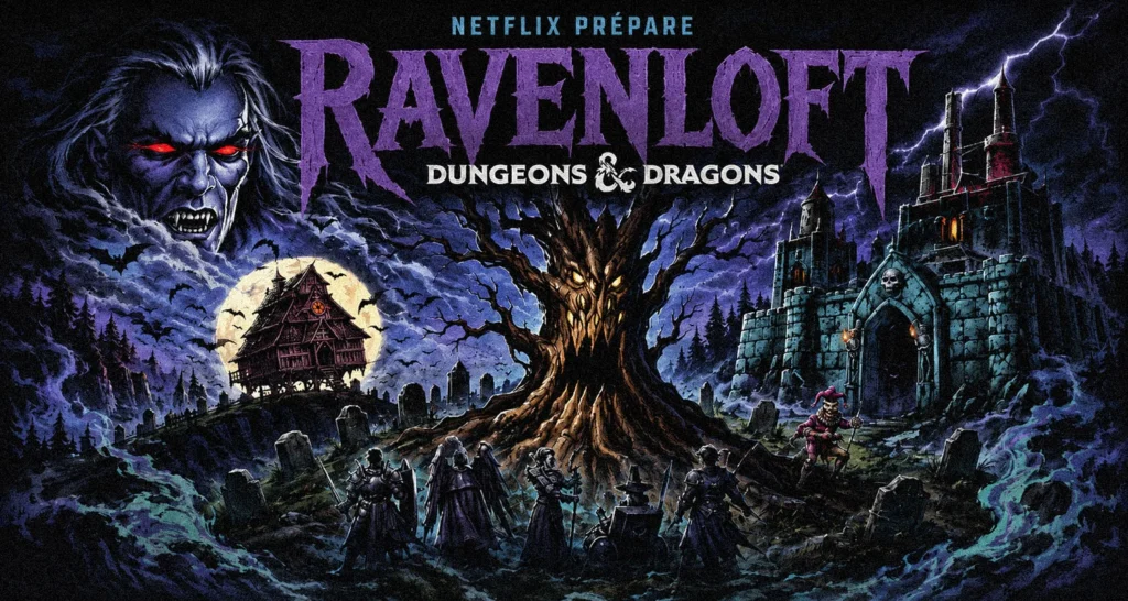 Ravenloft : Netflix prépare une série Dungeons & Dragons centrée sur le vampire Strahd