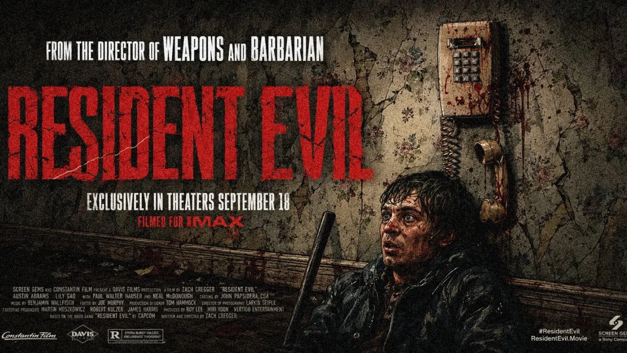 "Resident Evil" : Une nouvelle affiche dévoile l’enfer de Raccoon City