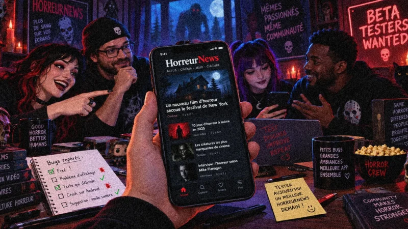 HorreurNews recherche des bêta-testeurs pour son application Android