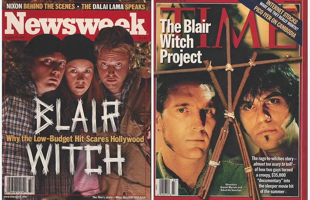 Heather Donahue, Joshua Leonard, Daniel Myrick, Eduardo Sánchez et Michael C. Williams dans The Blair Witch Documentary (2024)