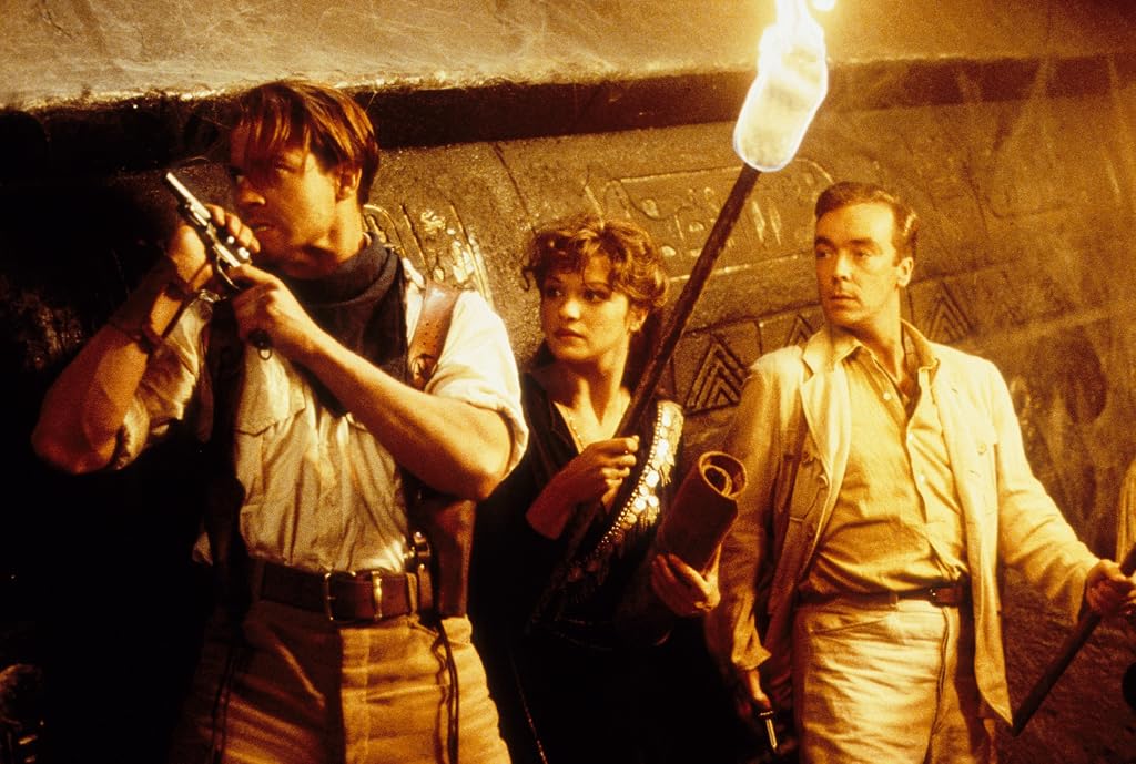 Brendan Fraser, John Hannah et Rachel Weisz dans La Momie (1999)