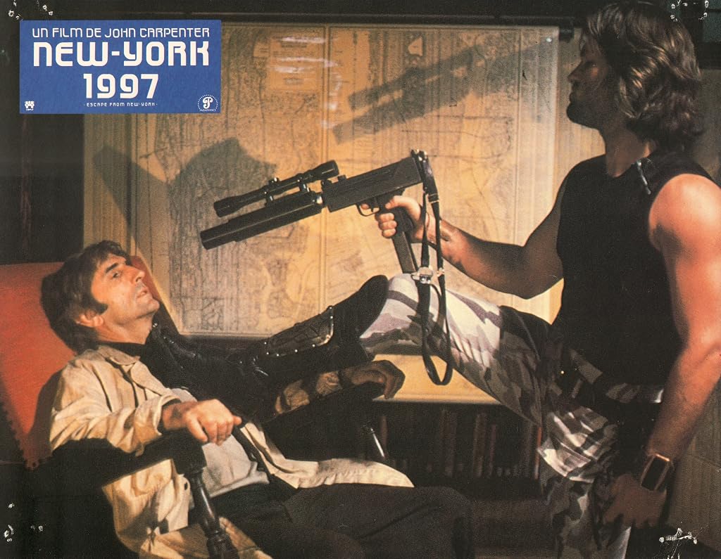 Kurt Russell et Harry Dean Stanton dans New York 1997 (1981)