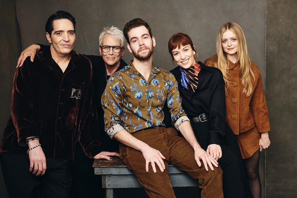 Jamie Lee Curtis, David Dastmalchian, Britt Lower, Anna Baryshnikov et Russell Goldman lors d'un événement pour *Sender* (2026)