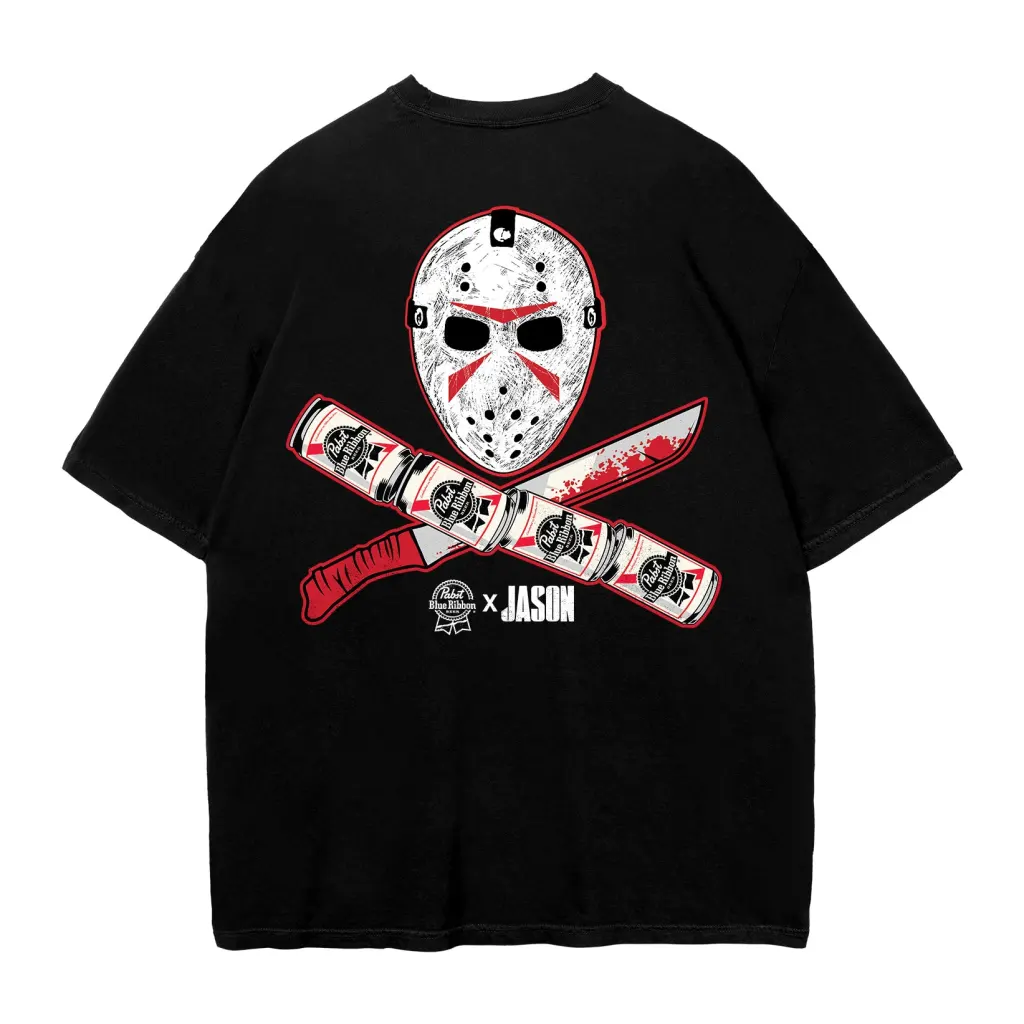 Jason Voorhees s’associe à Pabst Blue Ribbon pour une collection spéciale Vendredi 13