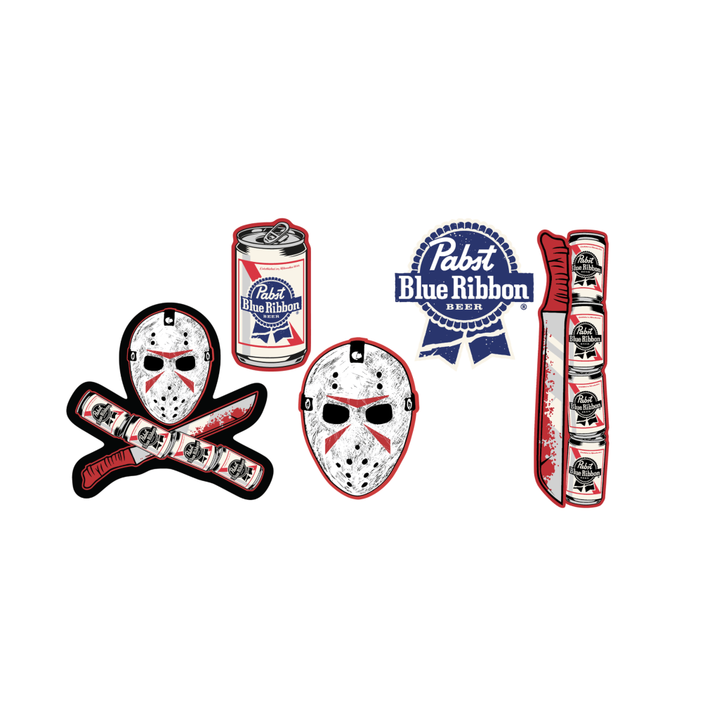 Jason Voorhees s’associe à Pabst Blue Ribbon pour une collection spéciale Vendredi 13
