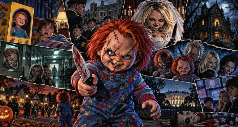 Histoire de Chucky : De Jeu d’enfant à la saga culte de la poupée tueuse