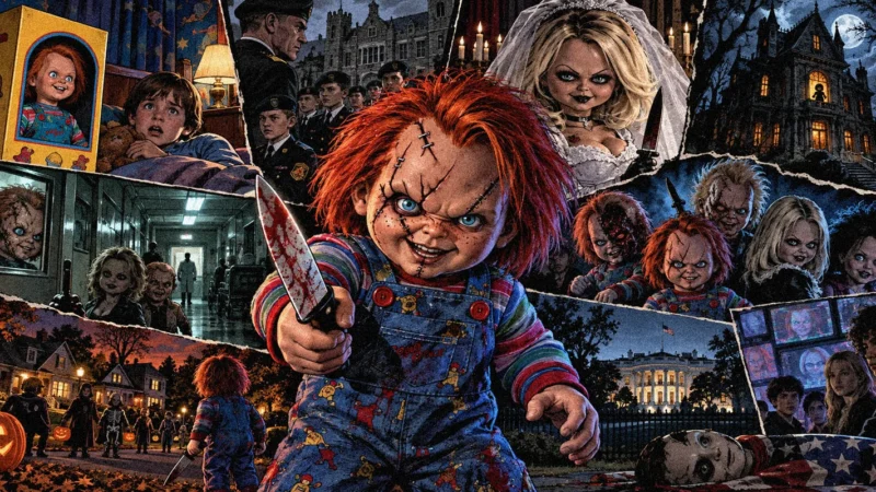 Histoire de Chucky : De Jeu d’enfant à la saga culte de la poupée tueuse
