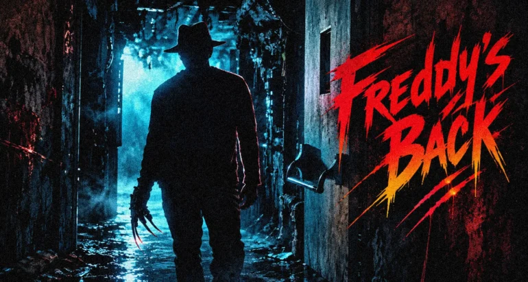 Michael Leavy en Freddy Krueger dans "Freddy’s Back"