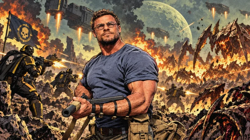 "Helldivers" : Alan Ritchson pourrait remplacer Jason Momoa dans le film de Justin Lin