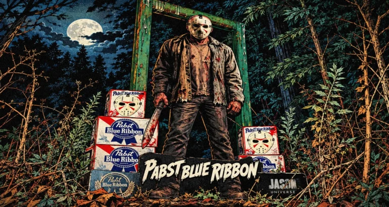 Jason Voorhees s’associe à Pabst Blue Ribbon pour une collection spéciale Vendredi 13