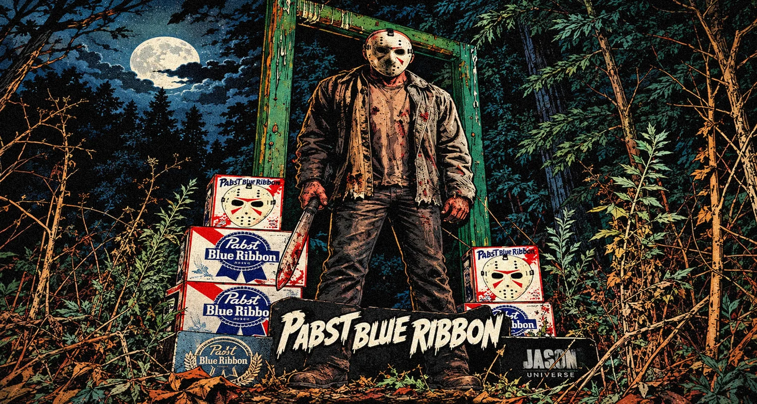 Jason Voorhees s’associe à Pabst Blue Ribbon pour une collection spéciale Vendredi 13