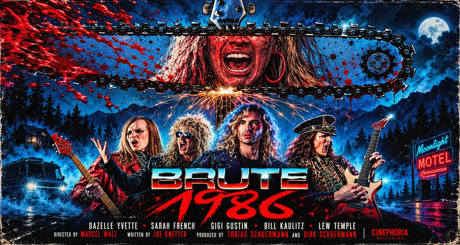 “Brute 1986” : Bande-annonce sanglante pour le slasher avec Bill Kaulitz de Tokio Hotel