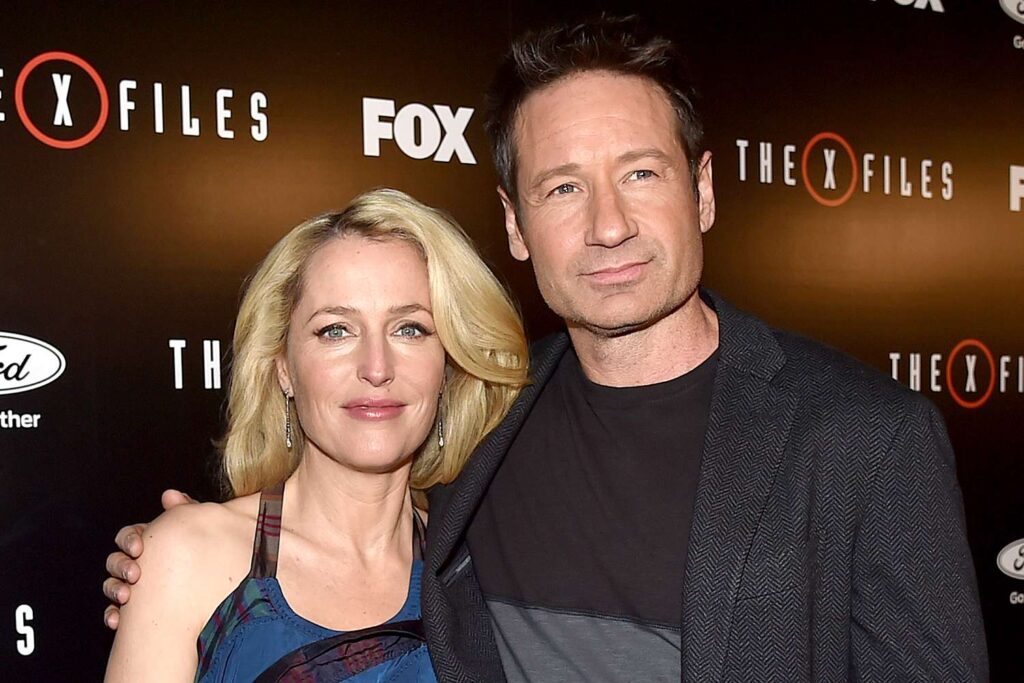 Gillian Anderson et David Duchovny
