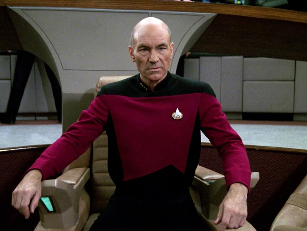 Patrick Stewart dans Star Trek : La Nouvelle Génération (1987)