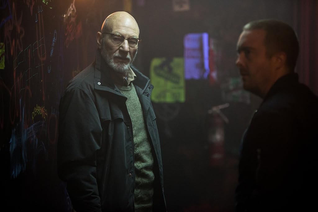 Patrick Stewart et Macon Blair dans Green Room (2015)