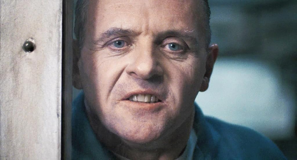 Anthony Hopkins dans Le silence des agneaux (1991)