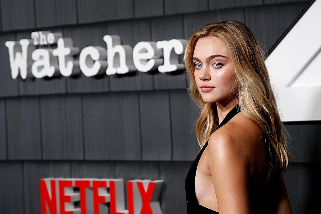 Isabel Gravitt lors d'un événement pour The Watcher (2022)