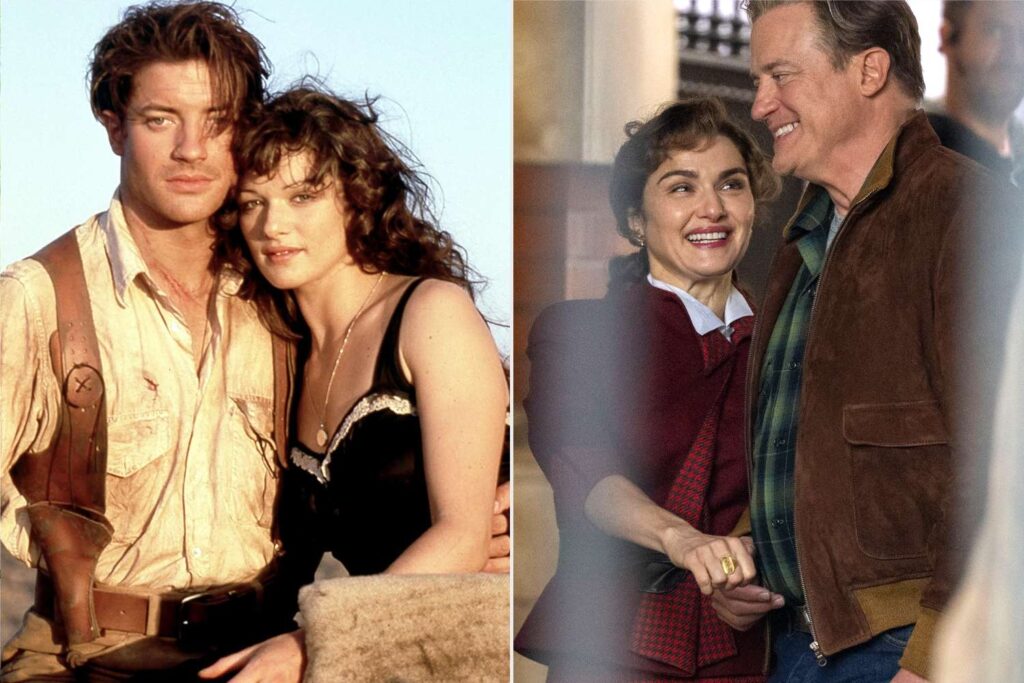 Brendan Fraser & Rachel Weisz