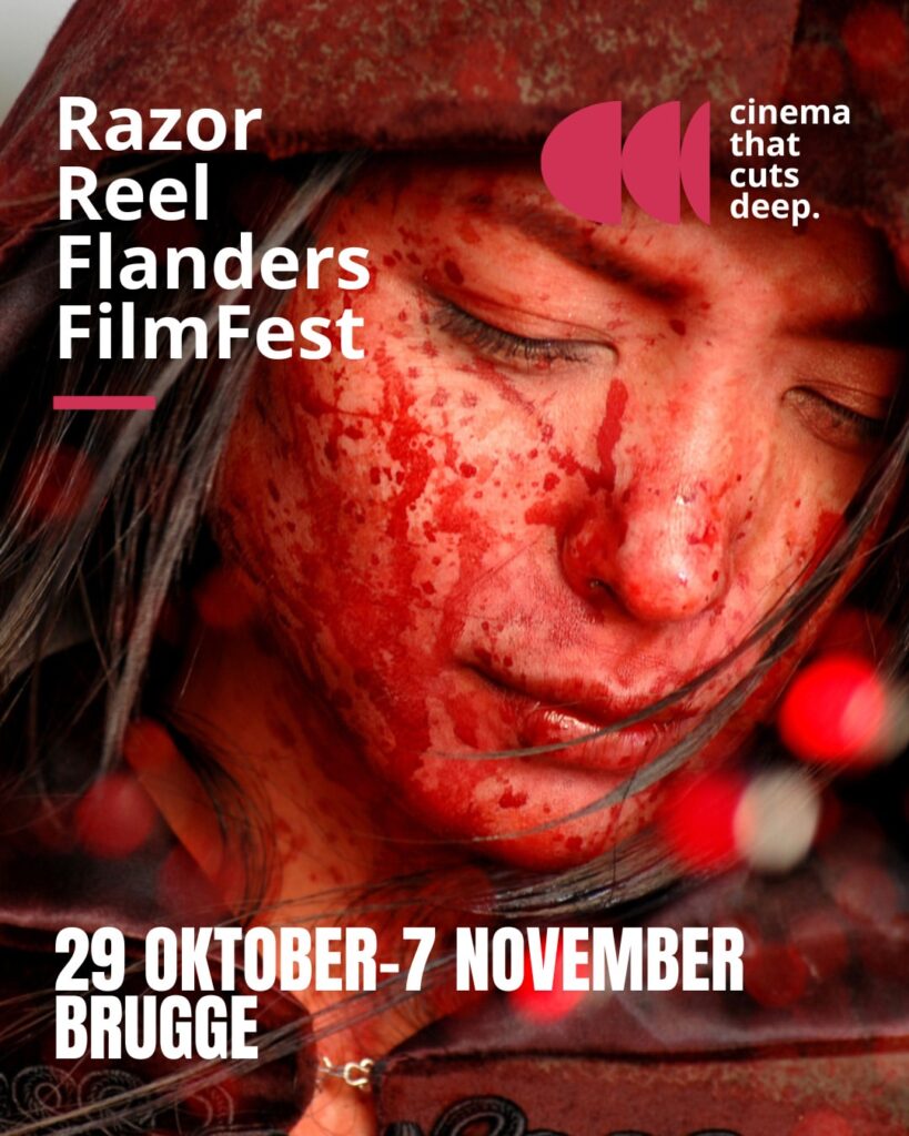 Affiche du festival Razor Reel Flanders Film Festival