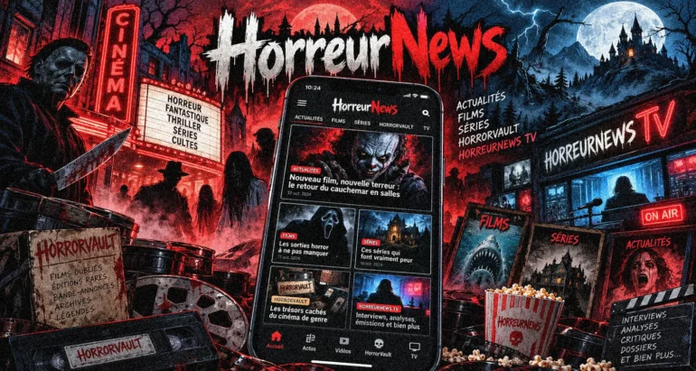 L'Application "HorreurNews" Android : disponible sur Google Play