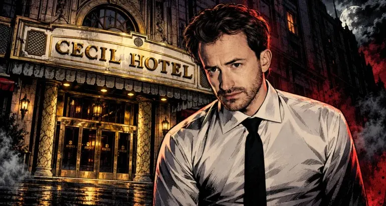 "A Grim Life" : Joseph Mazzello dans un film d’horreur au célèbre Cecil Hotel