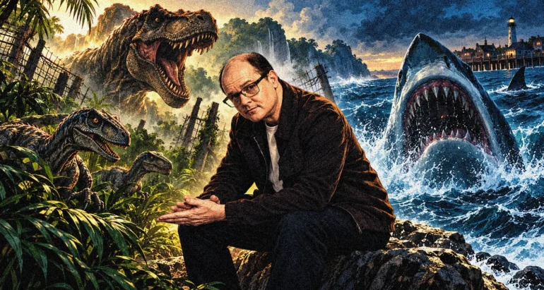 Mike Flanagan rêve d'un "Jurassic Park" horrifique et d'un nouveau film "Les Dents de la mer"