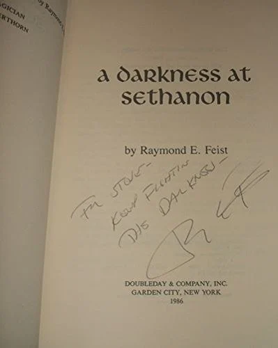Couverture de A Darkness at Sethanon