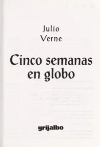 Couverture de Cinq semaines en ballon