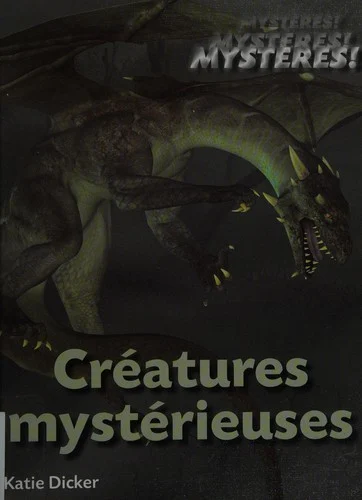Couverture de Créatures mystérieuses
